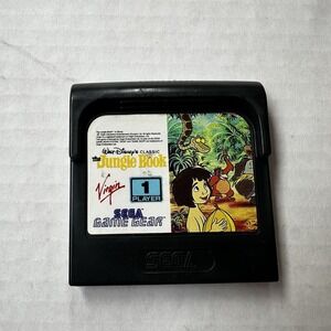 The Jungle Book Sega Game‎ Gear - Tested - Works
